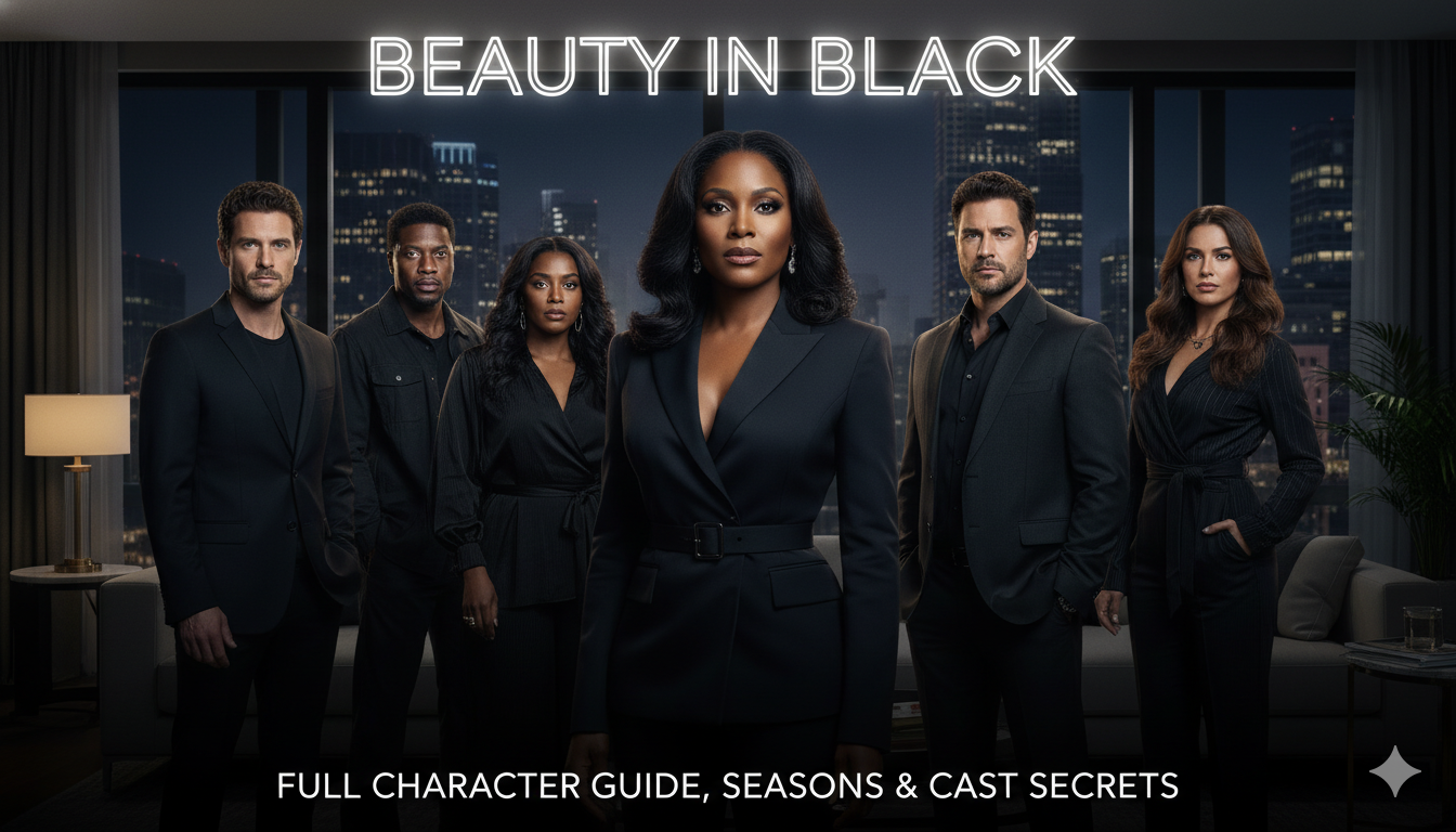 cast of beauty in black