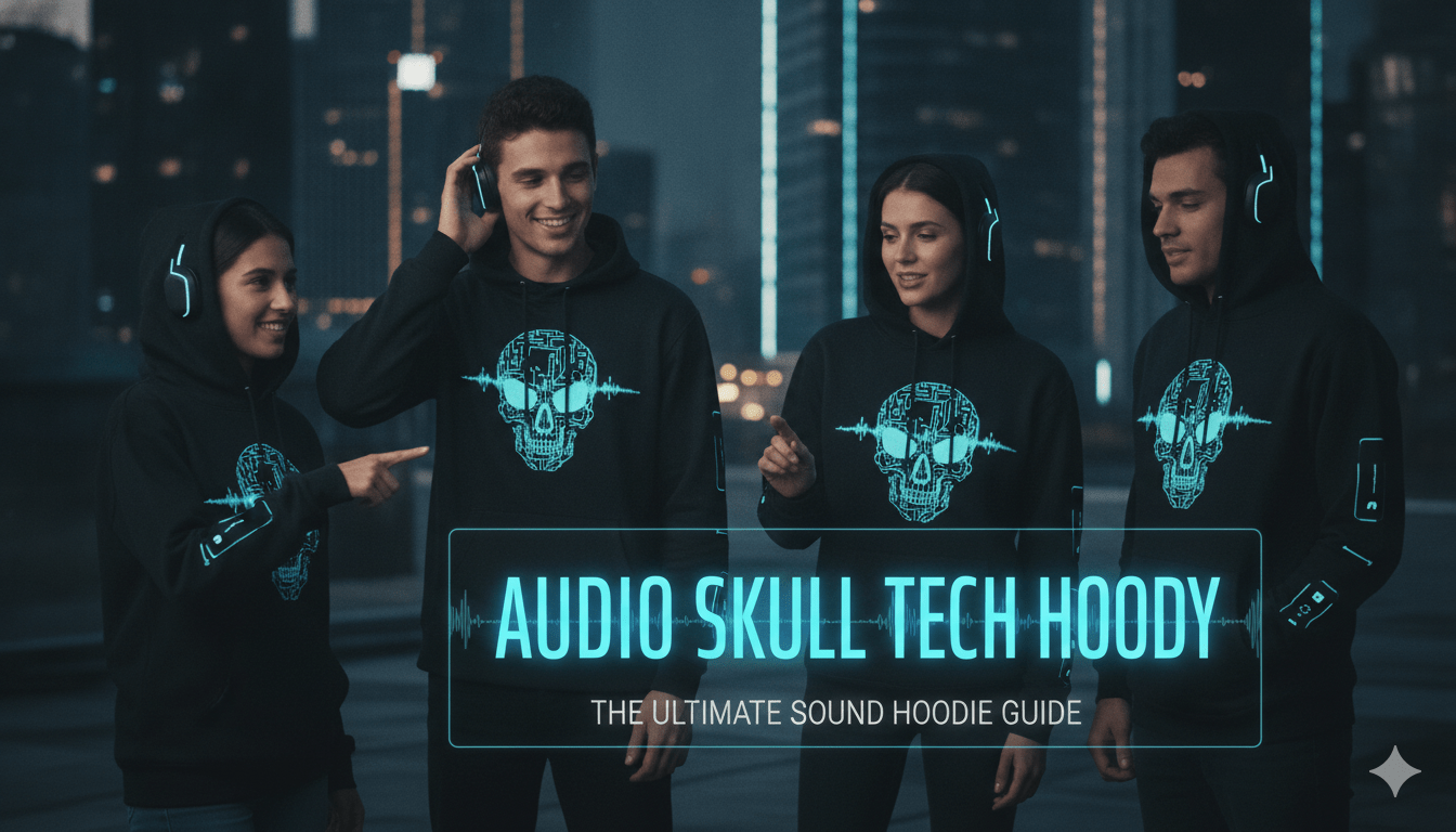 audio skull tech hoody