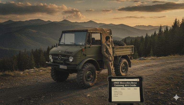 1968 mercedes-benz unimog 404