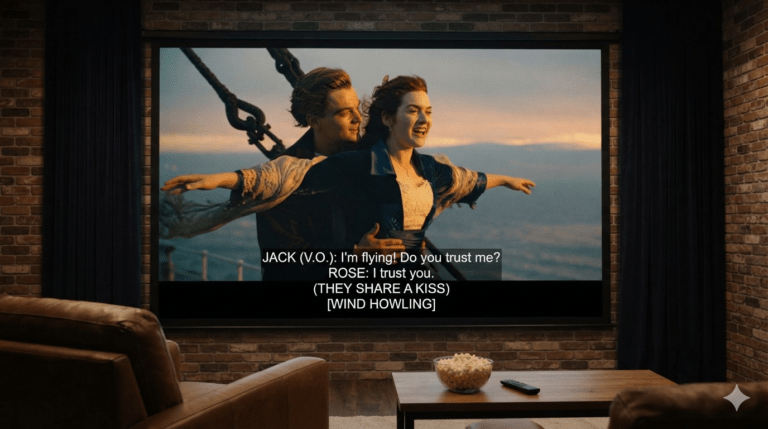 titanic movie subtitles