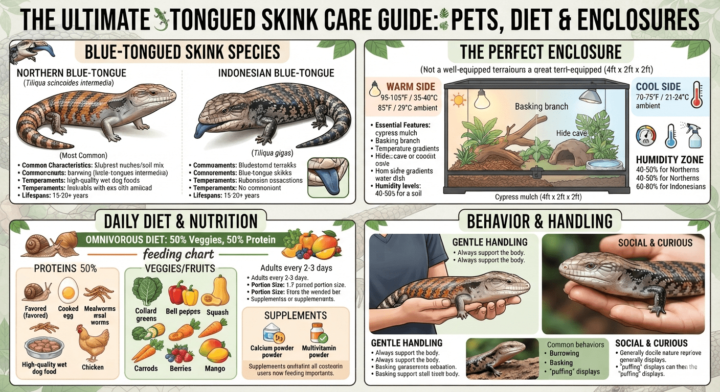 Tongued Skink