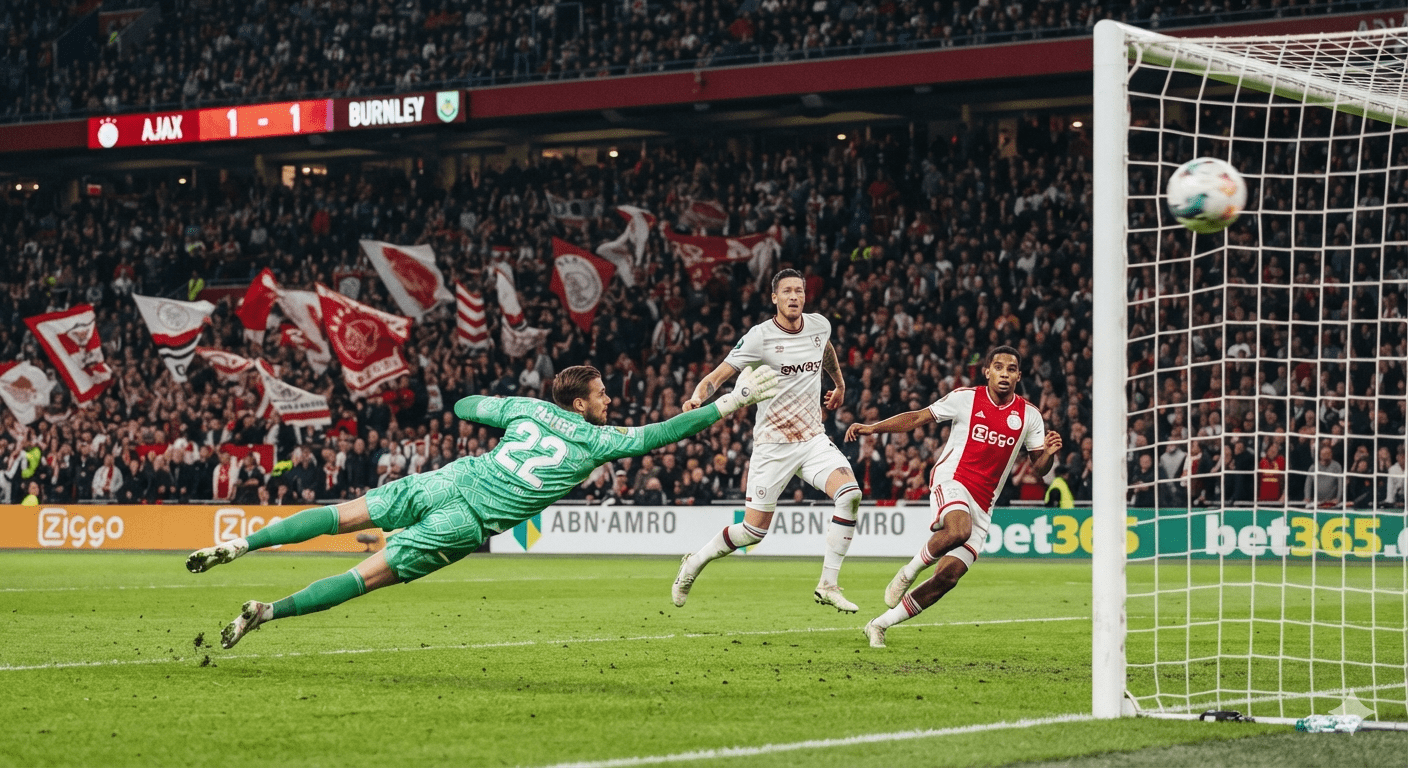 ajax vs burnley