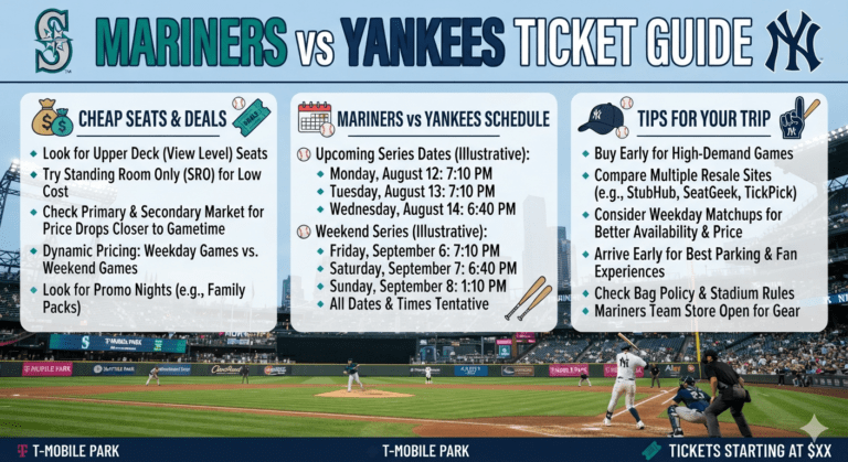 mariners vs yankees tickets